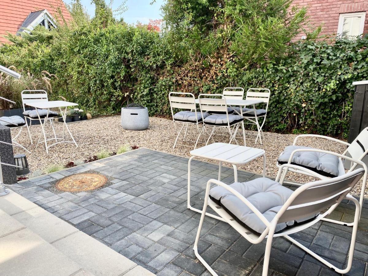 Modernes Apartment, Terrasse Und Garten Am Lilienthalpark Im Suedwesten Berlins Εξωτερικό φωτογραφία